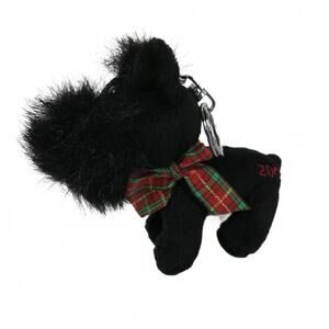 Avon Full O' Beans Birthstone Millennium MacDougal Scottie Dog Plush Key Ring